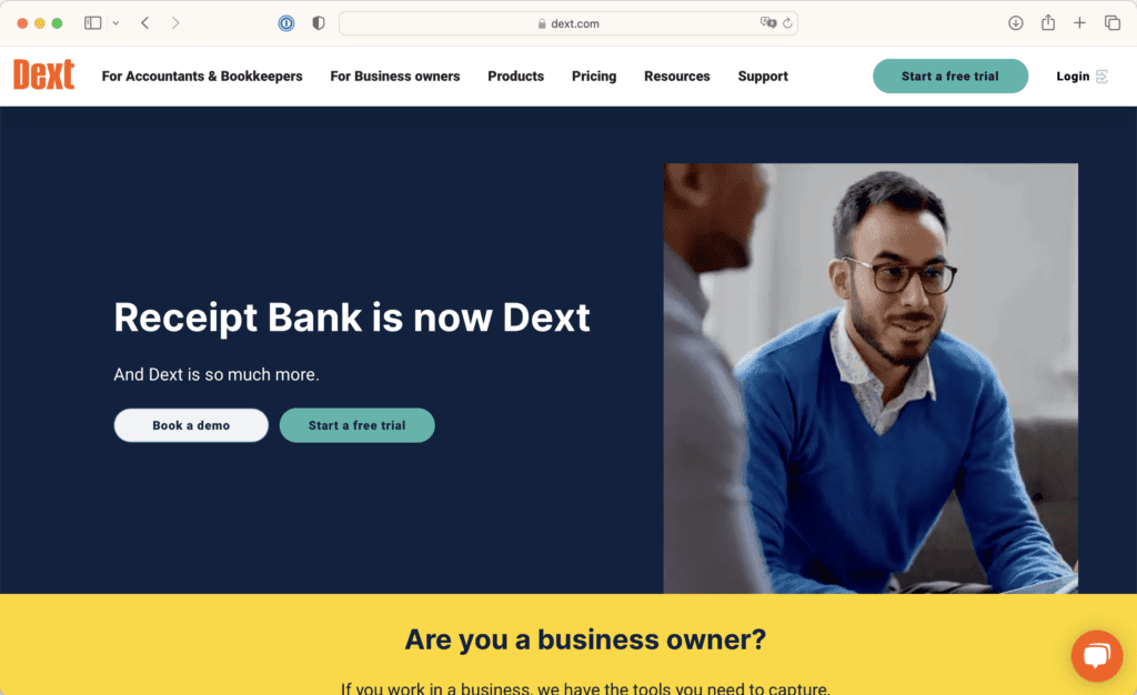 Expensify Alternative Dext Website